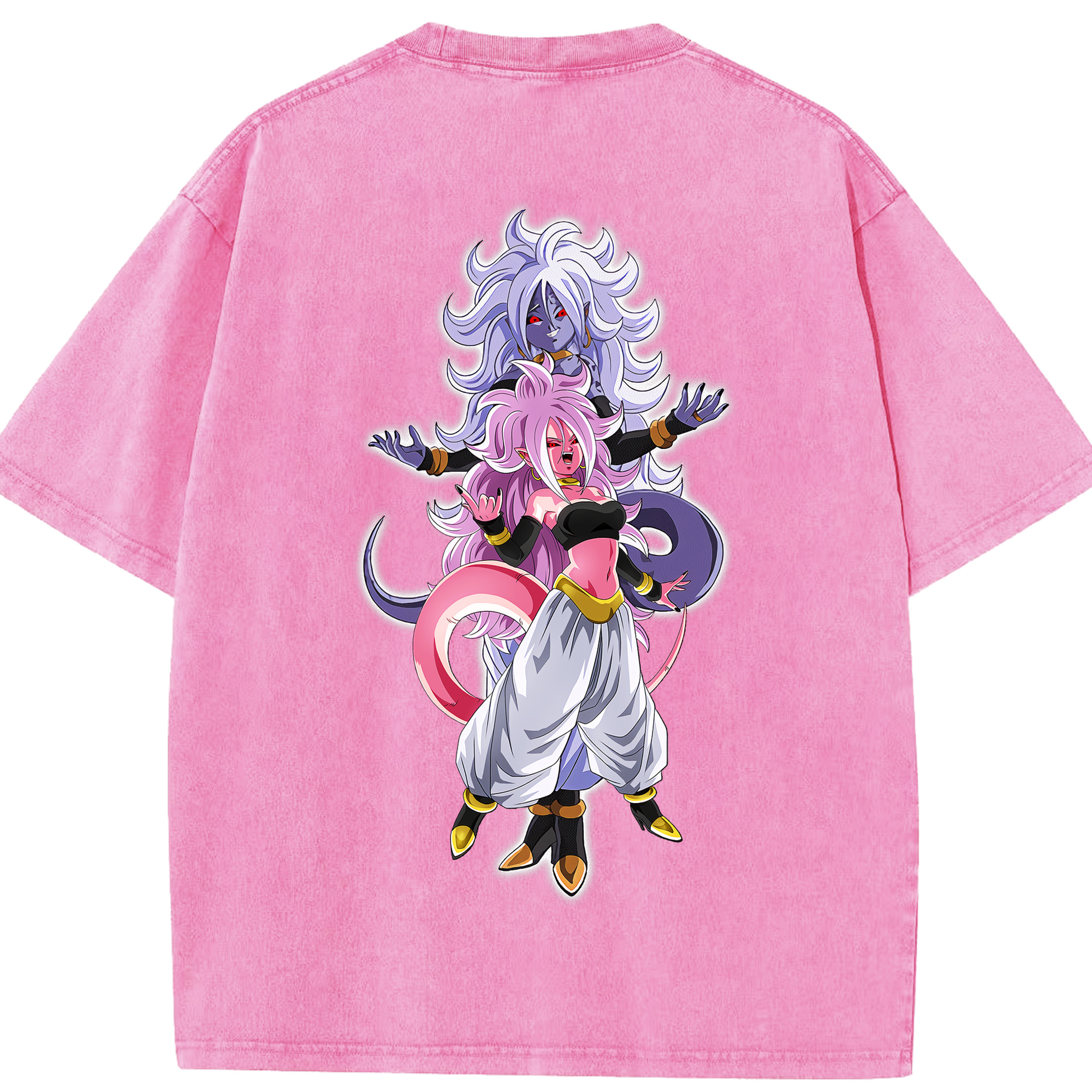 （画像用） ドラゴンボール DRAGON BALL 綿100% ヴィンテージ風 半袖Tシャツ（背面プリント）